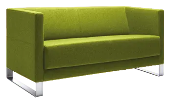 VELA - 2,5V, křeslo, látka VX EV 20 - látka zelená